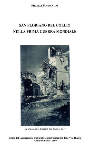 Copertina della pubblicazione "San Floriano del Collio nella Prima Guerra Mondiale"