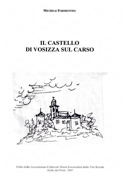 Copertina della pubblicazione "Il Castello di Vosizza sul Carso"