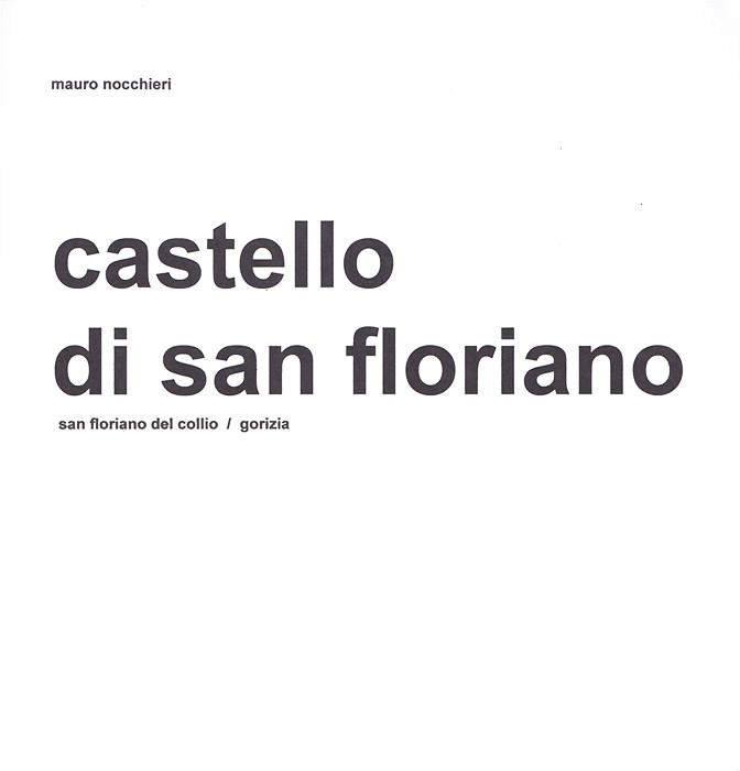 Copertina della pubblicazione "castello di San Floriano"